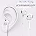 Earphones, Microphone Earbuds Stereo Headphones Noise Isolating Headset Made Compatible with iPhone Xs/XR / XS Max/iPhone 7/7 Plus iPhone 8/8Plus / iPhone X Earphones,Support All Systemthumb 1
