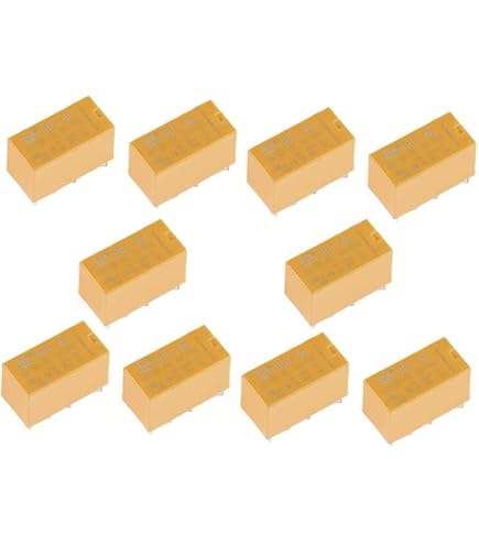 5V 9V 12V DC Relay - DPDT 8-Pin PCB Mount Non-Latching (Songle Brand)