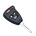 New Remote Key Shell with Pad For Chrysler Pacifica Dodge Nitro Jeep 4BT