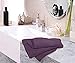 Utopia Towels 4 Piece Premium Hand Towels Set, 16 by 28 inches, 100% Ring Spun Cotton, Lightweight and Highly Absorbent Towels for Bathroom, Travel, Camp, Hotel, and Spa, Plum
