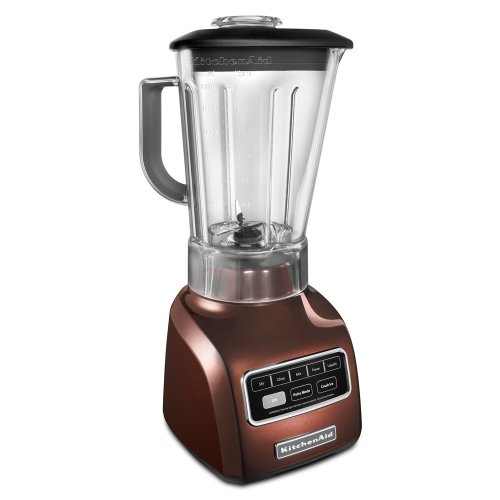 Click Here to See More Images KitchenAid KSB650ER 5-Speed Blender with Die Cast Base and 56-oz. BPA-Free Pitcher, Espresso