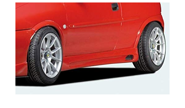 Rieger Potenciador de Lado Negro Mate para Opel Corsa B ...