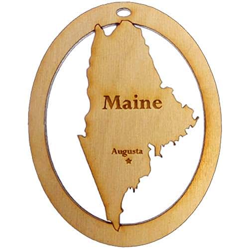 Personalized Maine Ornament Maine Souvenirs and Gifts