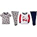 GerberBaby BoysToddler Snug Fit 4-Piece Pajama Setfire truck dog3T