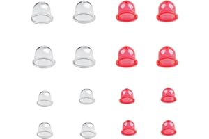 HUSWELL 188-12-1 0057003 0057004 Primer Bulb Pump Bulbs for Sthil 41331212700 Homelite 01201 UP04802 Echo 12318140630 and Homelite Echo Stihl Robi Zama Primer Pouland 561635001 A01195A