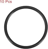 sourcing map Nitrile Rubber O-Rings 32mm OD 28mm ID 2mm Metric Sealing Gasket view 2
