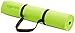 Amazon Basics 1/4-Inch Yoga and Exercise Mat with Carrying Strap, Green