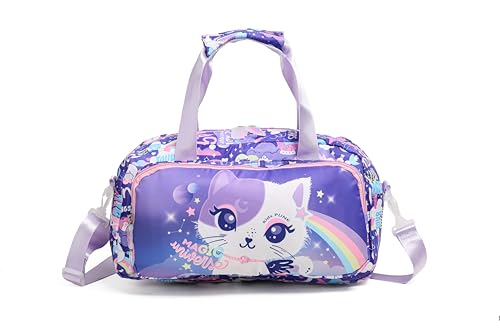 KidsPUNK Dance Bag for Girls Duffle Bag Kids Dance Bag Gym Travel Duffle Bag for Girls