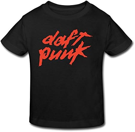 Daft Punk Band Electronic Music Duo Cute Kids T Shirts Summer Little Boys/Girls Funny Tee