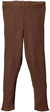 Disana 100% Organic Merino Wool Knitted Leggings Made in Germany (3-6 Months, Hazelnut)
