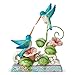 Enesco Jim Shore Heartwood Creek Hummingbirds on Floral Vine Figurine, 6.75 Inch, Multicolor