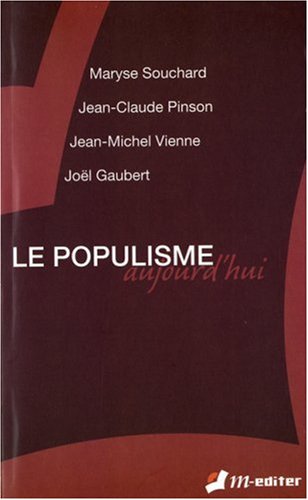 Le  populisme aujourd'hui