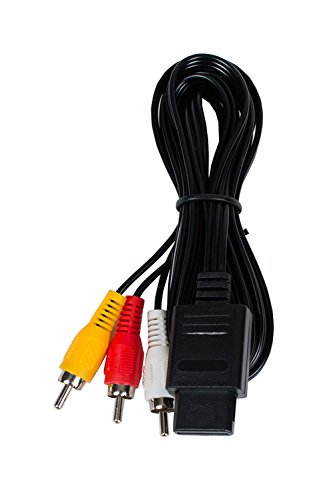 AV Video Cable Cord Compatible for Nintendo 64 N64 To TV Game 6 ft by EVORETRO