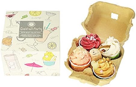 Cocktail Party Bath Melt Collection by Wild Olive Handmade in England