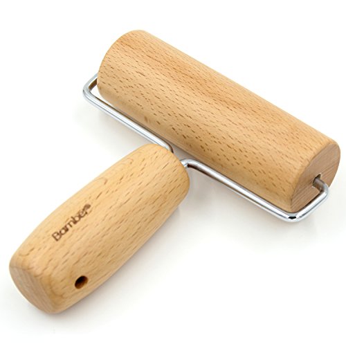 Bamber Wooden Pastry Pizza Rollers, Dough Roller, Rolling Pin, Non Stick, Easy eBay
