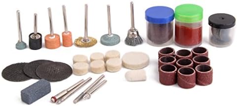 XTREMPOWER Cutting and Grinding Electric Polishing Engraving Drill Bits Rotary Set - Pack of 105