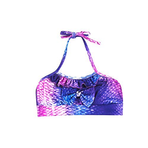 Kokowaii Fancy Girl's Swimming Mermaid Tail Mermaid Swimsuits with Monofin - Thumbnail 7