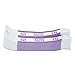 Pap-R Products Currency Straps, Violet, $2,000 in $20 Bills, 1000 Bands/Pack