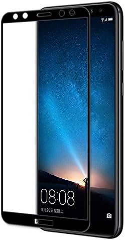 HOLLITED TRADEING For Huawei Mate 10 Lite/Nova 2i/Maimang 6 3D Screen Protector 9H Dustproof, Scratch-Proof, Anti-Shock, Shatter-proof Tempered Glass Guard Film Explosion Proof(Black,White,Golden)