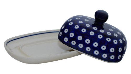 Bunzlauer-petit-12-beurrier-ovale-motif-42-de-beurre Bunzlauer petit 1/2 beurrier ovale motif 42 de beurre