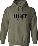 Army Logo Hoodies - Military Style Physical Training Hooded Sweatshirts. S-5XL
