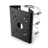 Amcrest AMCPFA150-B Pole Mount Bracket, Compatible w/AMCPFA134, AMCPFA136, AMCPFA13A, AMCPFA120, IP2M-850E, IP2M-853EW, IP2M-858W.