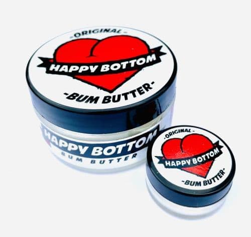 Bum Butter Anti-Chafing Cream | Small 10ml And Big 100ml | Tub Natural Ingredients for Cycling, Running & More | Perfect for Men and Women