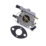 Qauick New Carburetor Carb With Gaskets Fits Husqvarna 51 55 Chainsaw Walbro WT-170-1 P/N 503281504