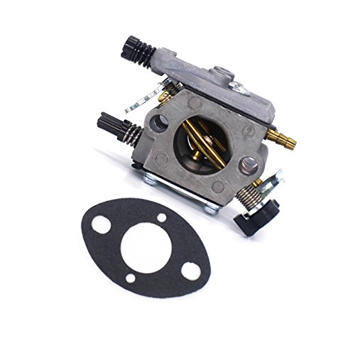 Qauick New Carburetor Carb With Gaskets Fits Husqvarna 51 55 Chainsaw Walbro WT-170-1 P/N 503281504
