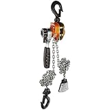 CM 602 Series Mini Ratchet Lever Chain Hoist, 6-19/64" Lever, 550 lbs Capacity, 5' Lift Height