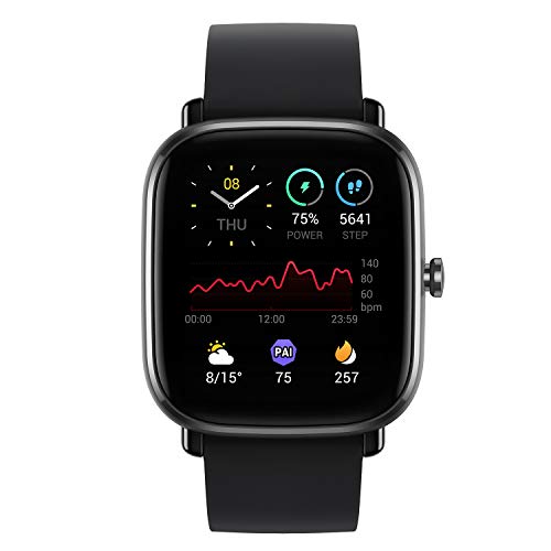 Amazfit GTS 2 Mini - 1,55" AMOLED Scherm - 21 Dagen Batterijduur - 70+ Sport Modes - Midnight Black - Afbeelding 3