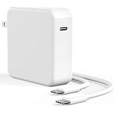 Mac Book Charger, 100W Laptop Power Adapter for MacBook Pro 16 15 14 13 Inch (M1 M2 M3), 96W 87W USB C Replacement Charger for Mac Air 15/13 Inch, iPad Pro 13 12.9 11 Inch, 6.6ft Fast Charging Cord