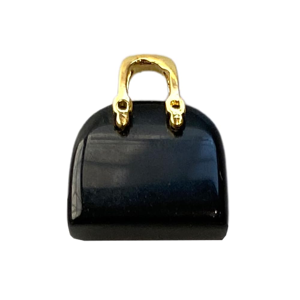 VIE Mini Crystal Handbags, 2-2.5cm, Black Obsidian