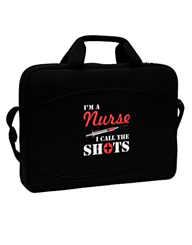 TooLoud Nurse - Call The Shots 15" Dark Laptop / Tablet Case Bag