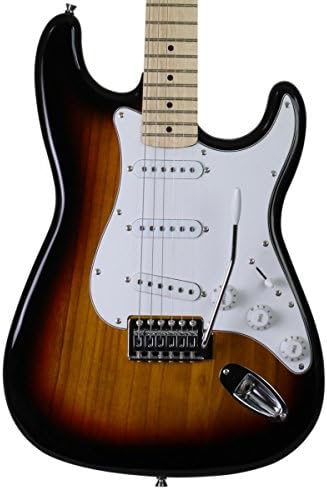 Jameson Full Size Vintage Sunburst Electric Guitar With Tremolo