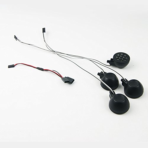 4 pcs LED light Kit for HPI Rovan King Motor Baja 5T