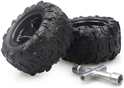 IMDEN Remote Control Car Tire Spare Parts for RC Cars (2 PCS)