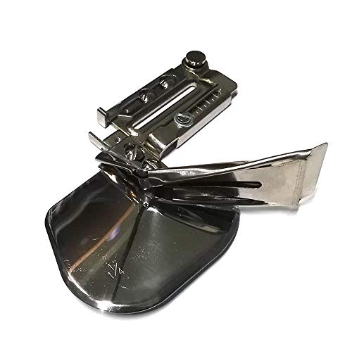 Sew-link Sewing Machine Double Fold Binder Binding Attachment with Swing Away Bracket (Size 1-1/2")