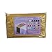 WELMATCH Gold Satin Table Runners - 10 pcs Wedding Banquet Party Event Decoration Table Runners (Gold, 10)