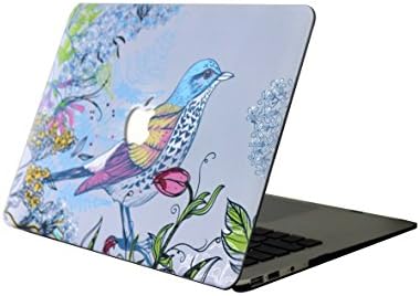 Aomo Colourful Pattern Laptop Hard Shell Plastic Shell Case Cover Adapted For Apple Macbook 12 Inch Retina Display A1534 PU Leather Oil Painting Protective Hard Case