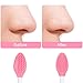 Silicone Exfoliating Lip Brush Double-Sided Silicone Exfoliating Lip Brush Soft Silicone Lip Brush for Smoother and Fuller Lip Appearance (6 Pieces)