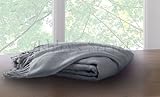 Marcini Bamboo Fiber Cotton Throw Blanket - GREY