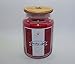 Madison Valley Soy Candle Company Strong Scented Cranberry Apple Crackling Wood Wick Soy Candle 26oz