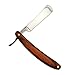 niceEshop(TM) Wood Handle Stainless Steel Barber Shaving Straight Razor
