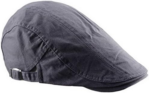 Ukerdo Cotton Flat Berets Hats for Men Cabbie Duckbill Cap Accessories