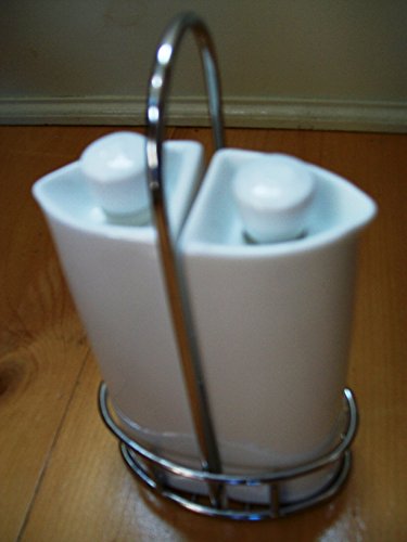 Oil and Vinegar Caddy - Porcelain/Ceramic