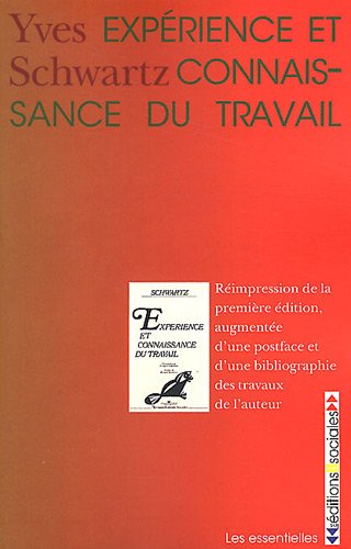 Expérience et connaissance du travail