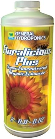 Amazon Com General Hydroponics Floralicious Plus 1 Quart Garden Outdoor