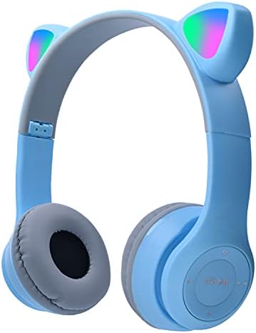 Wireless Cat Ear LED Light Up Headphones for Girls | Ubuy