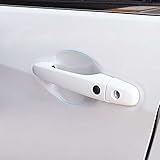 Kust mw14849w Door Exterior Handle Protective films(Pack of 4 Pieces Rhinohide Stickers Fit for Installed Size)
